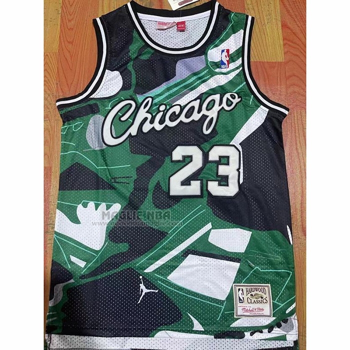 Maglia
 Michael Jordan NO 23 Chicago Bulls Mitchell & Ness Verde
